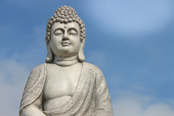 佛像雕像佛教宗教释迦牟尼4k图