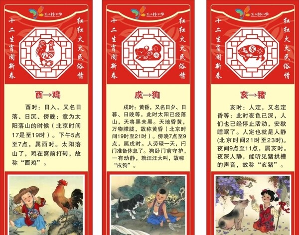 十二生肖簡(jiǎn)介圖片
