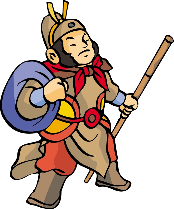 古代人物漫畫