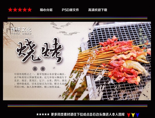 燒烤海報