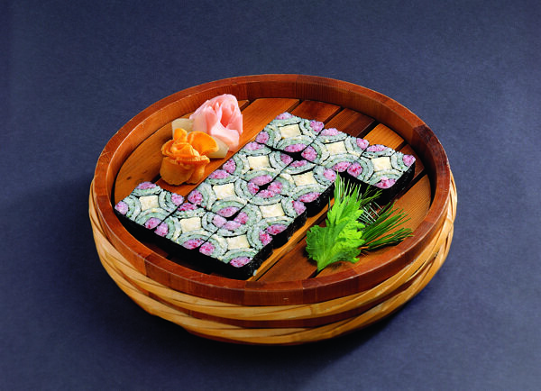 紫菜方形寿司图片