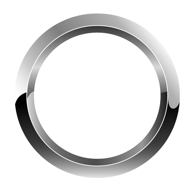 logo常用鋼圈效果圖片