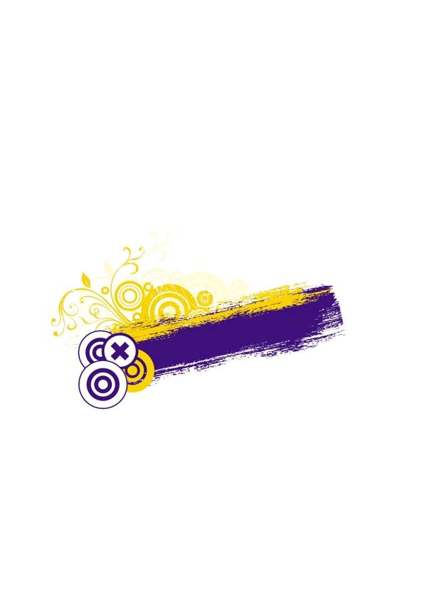圓圈花卉圖案設(shè)計(jì)
