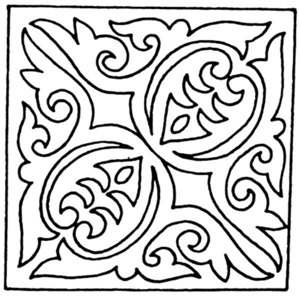 團(tuán)花紋樣傳統(tǒng)圖案0075