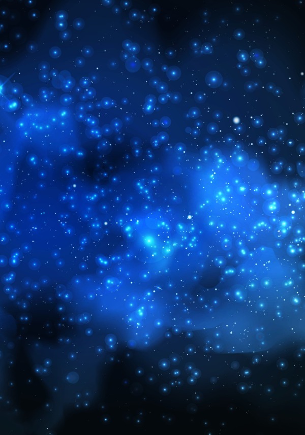 星空漸變背景模板