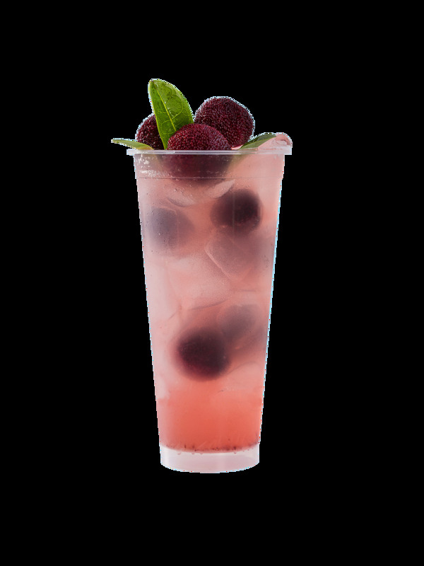 冰鎮(zhèn)爽口楊梅酸甜果汁果茶飲品