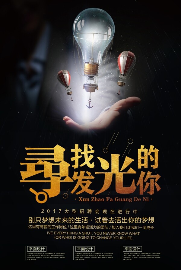 招聘海報