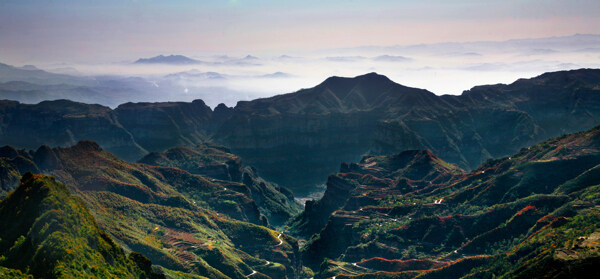 林州太行山摄影图图片