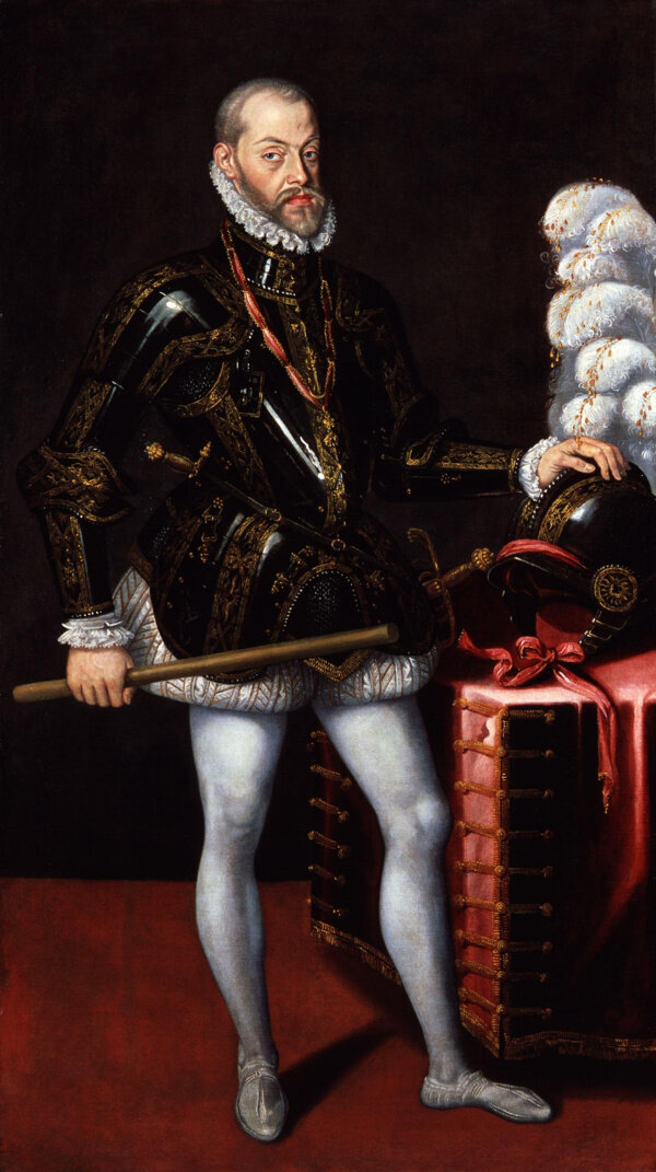西班牙国王腓力二世图片
