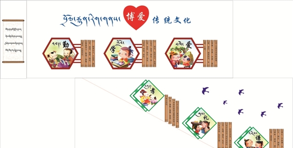 學(xué)校樓梯文化
