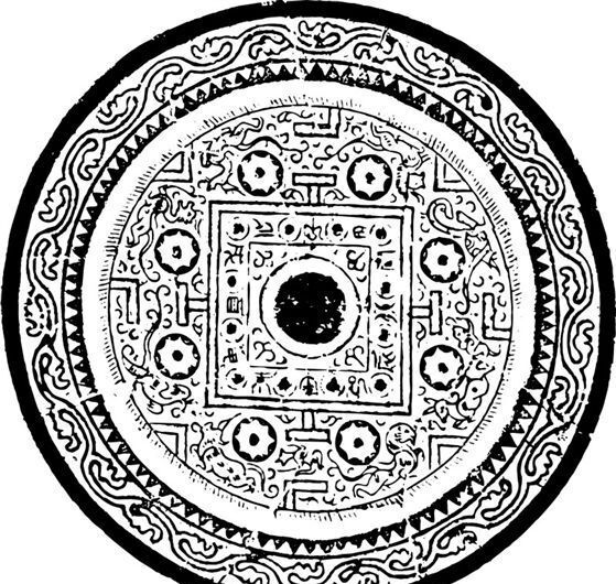 秦漢時(shí)代版畫裝飾畫矢量AI格式0931