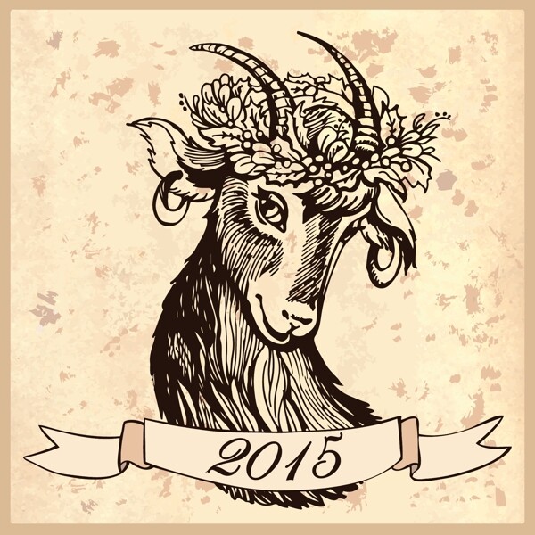 2015羊年素材