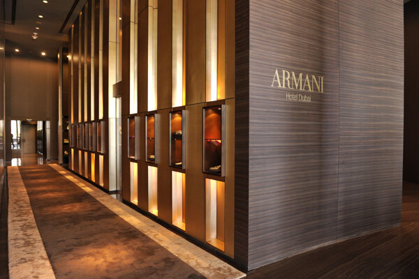 迪拜阿玛尼酒店入口图片