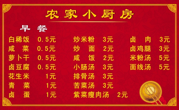 價目表圖片