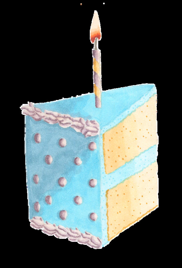 彩蛋蛋糕卡通透明装饰素材