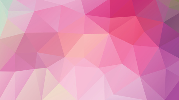 粉色三角形立体感背景图
