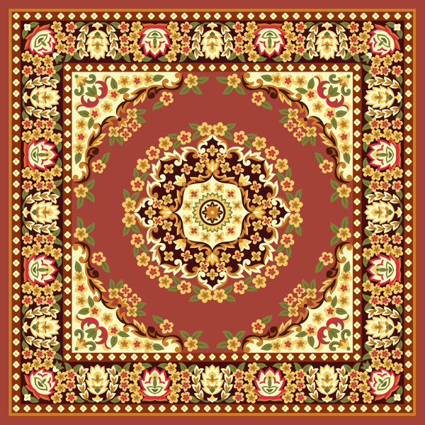 传统地毯图案图片