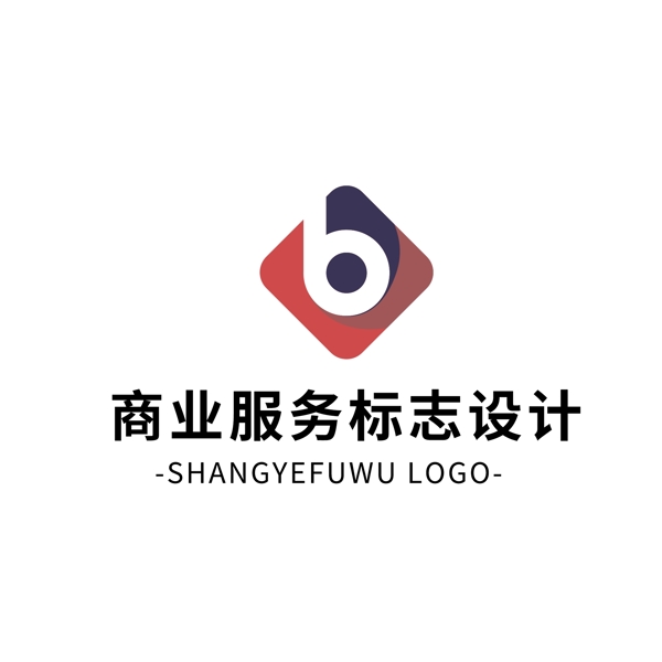 原创简约大气商业服务logo标志设计