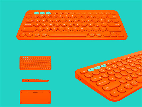 橙色的键盘jpg