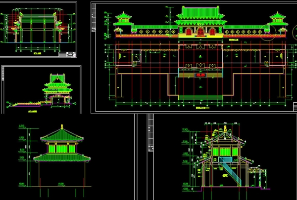 普驼寺建筑图