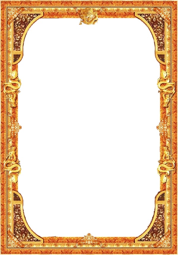 欧美精美奢华金色古典复古边框相框