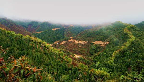 八排山的风光