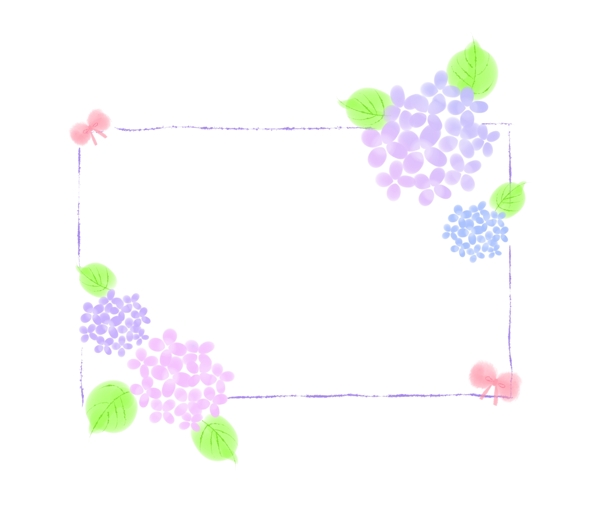 葡萄的春天装饰框