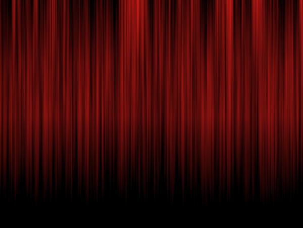 红幕帘