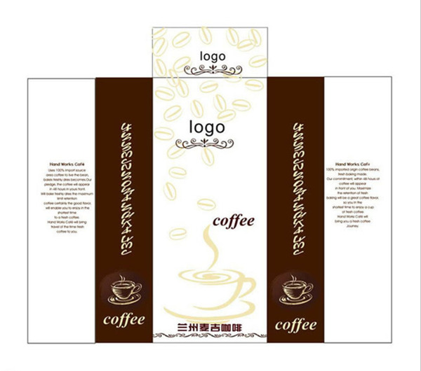 兰州麦吉咖啡包装设计cdr素材