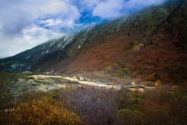 四川黄龙四川风光