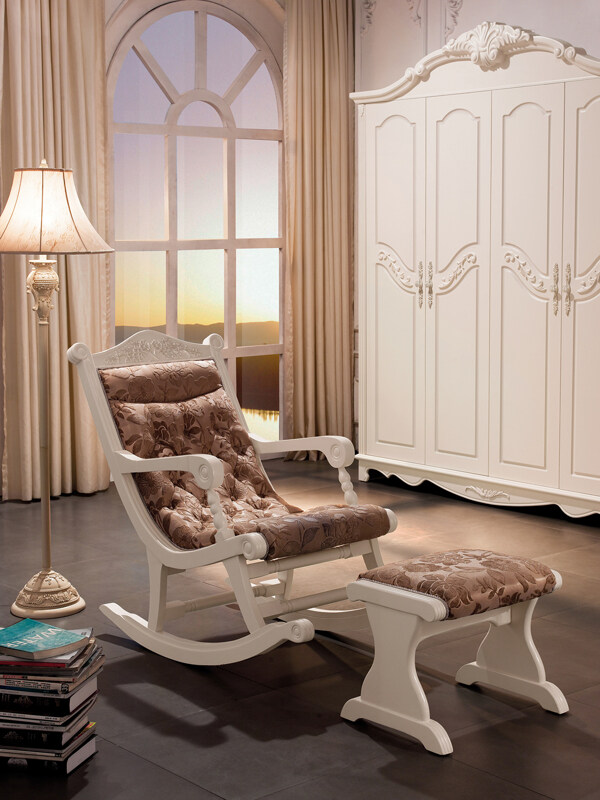 法式家具休闲椅图