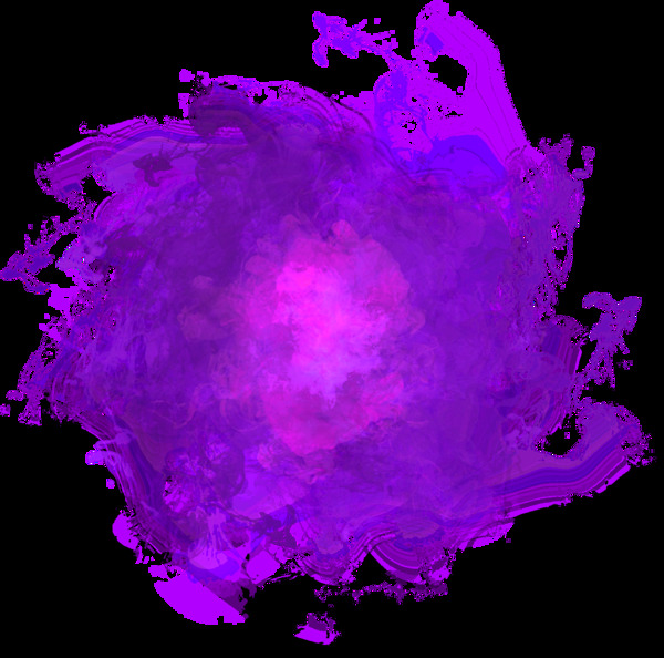 紫色模糊效果图形免抠png透明图层素材
