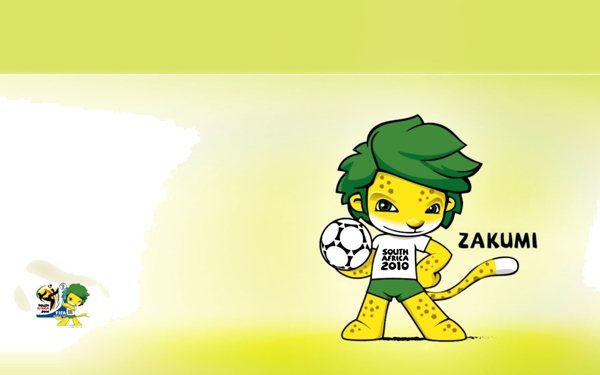 2010南非世界杯吉祥物图片