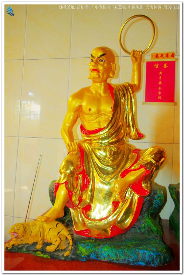 中国佛教十八罗汉之一图片