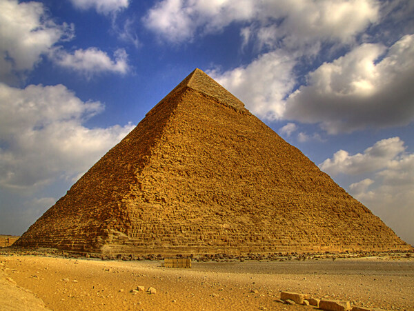 埃及金字塔摄影图片