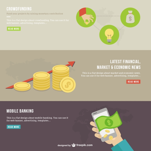 现代财务infography