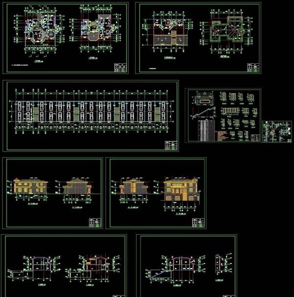 别墅建筑CAD图
