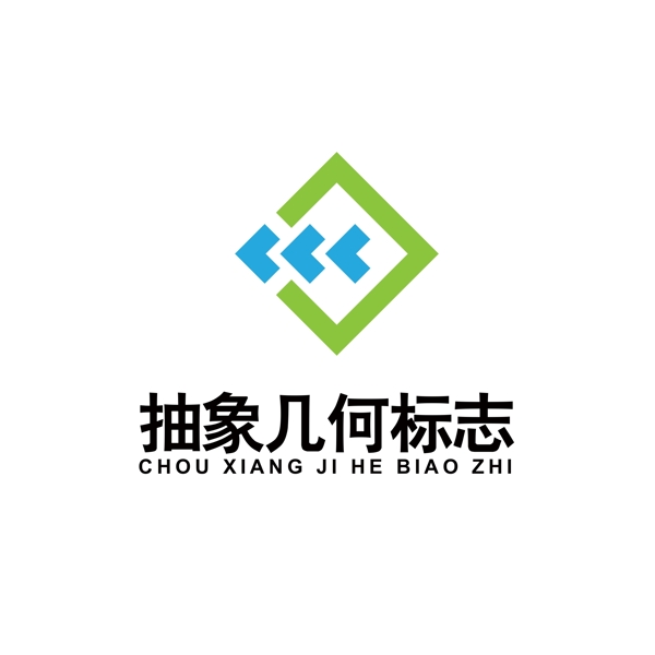 抽象几何图案logo