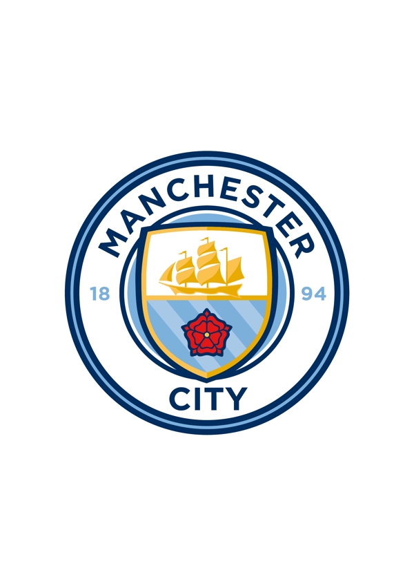 曼彻斯特城足球俱乐部徽标