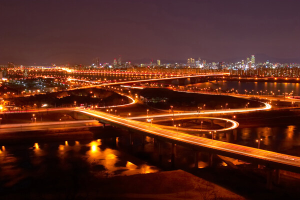 全球首席大百科城市夜景景色建筑灯光繁华都市