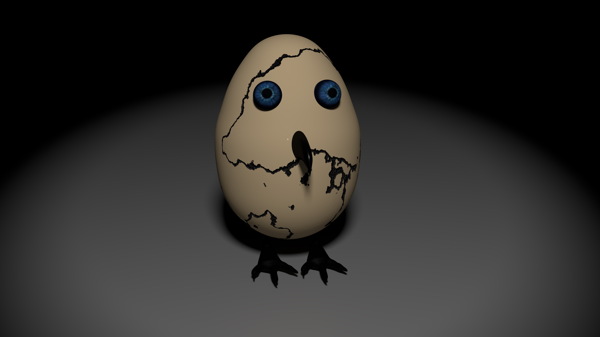 创意鸡蛋画图案
