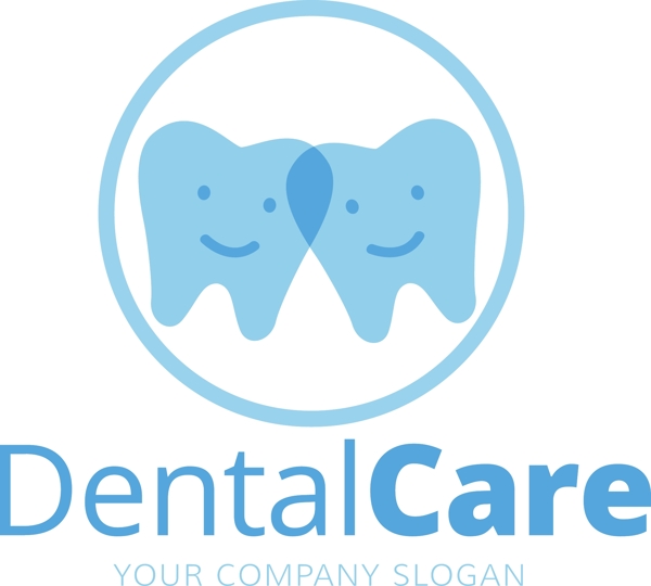 牙科logo模板