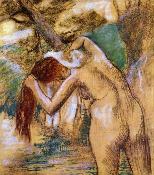 EdgarDegas0495法国画家埃德加德加EdgarDegas印象派人物风景人体女性油画装饰画