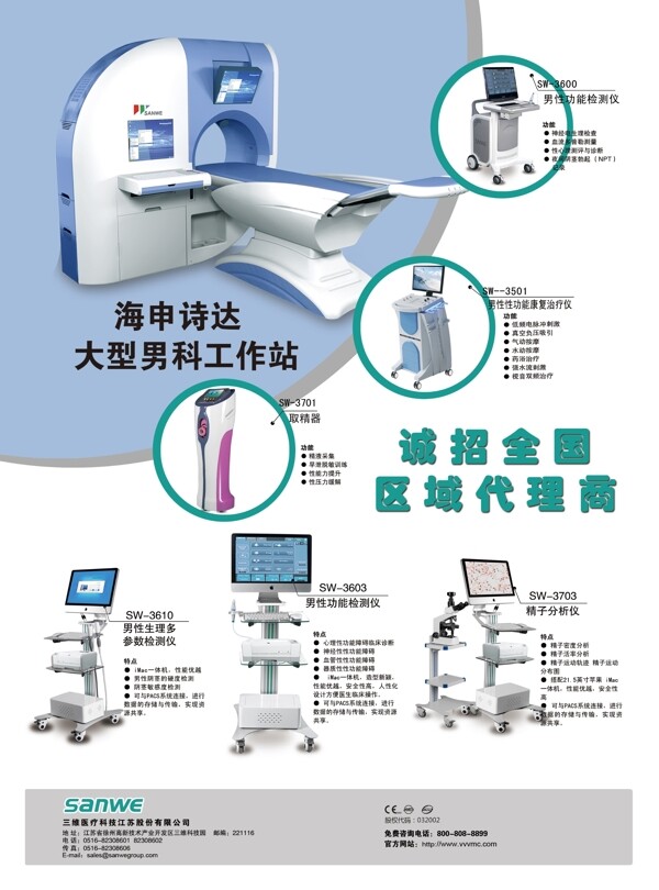 男科产品宣传单页