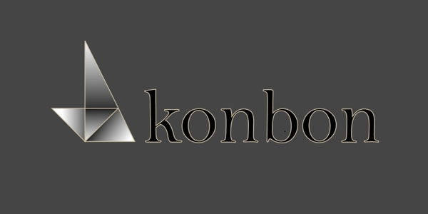 konbon英文字母标志