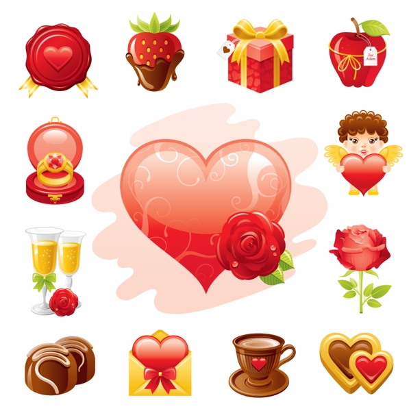 情人节icon图标