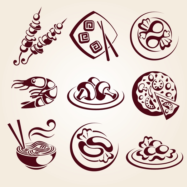 西餐厅logo图标图片