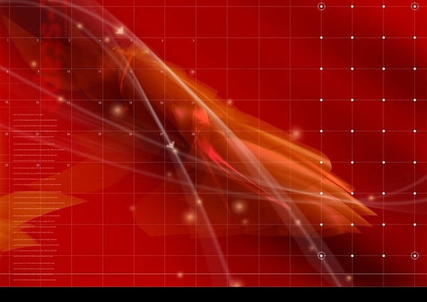 深红色科技电子欧美PSD分层模版图片