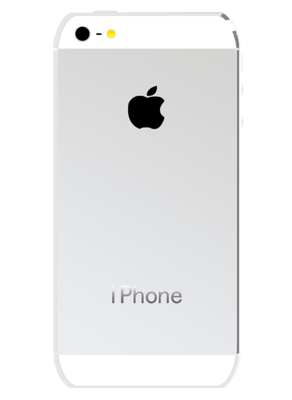 iphon模型iPhone反面苹果