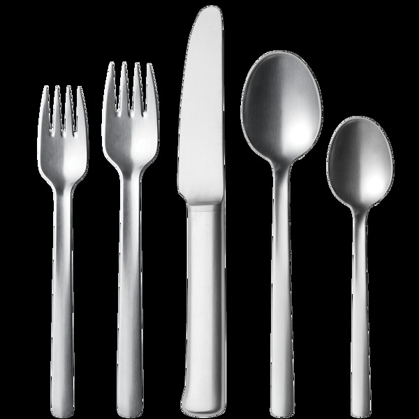 一套刀叉勺子餐具免抠png透明图层素材